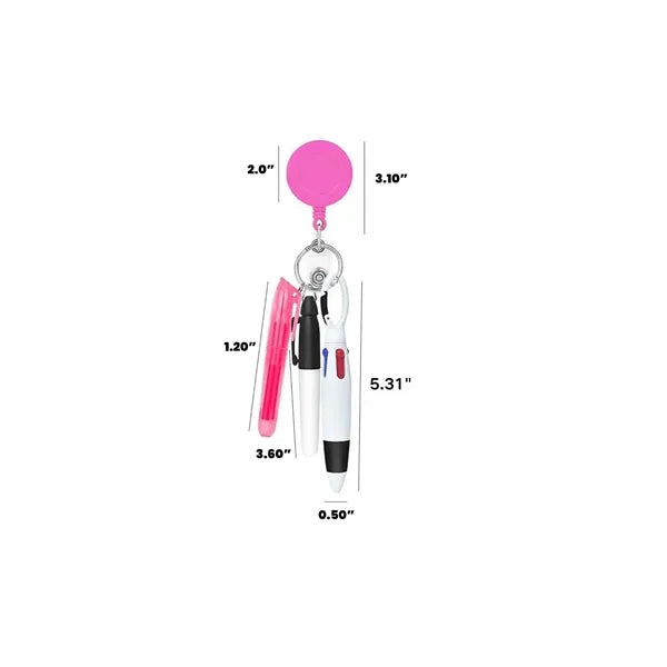 Portable Fat Pocket Press Pen Set