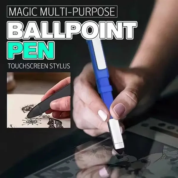 Multi functional combination tool ballpoint pen