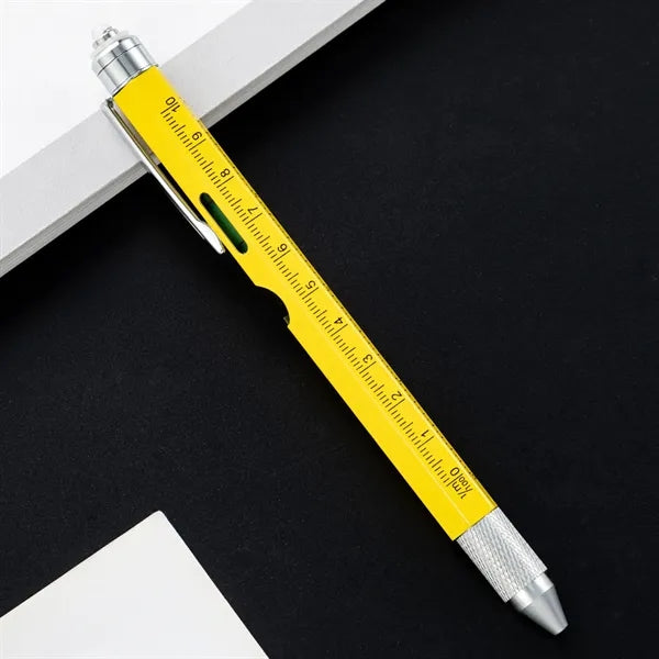 9 in 1 Metal Multi Tool LED Light Touch Ballpoint Pen