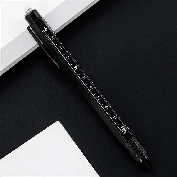 9 in 1 Metal Multi Tool LED Light Touch Ballpoint Pen