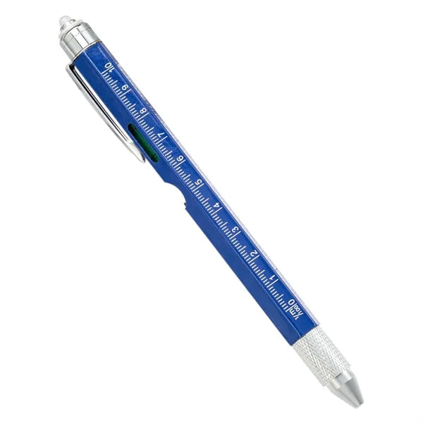 9 in 1 Metal Multi Tool LED Light Touch Ballpoint Pen