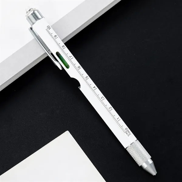 9 in 1 Metal Multi Tool LED Light Touch Ballpoint Pen