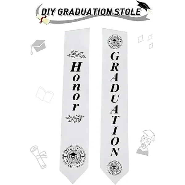 2025 Unisex Graduation Stole Custom Sashes