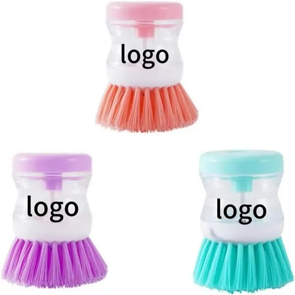 Kitchen Dish Brush with Soap Dispenser