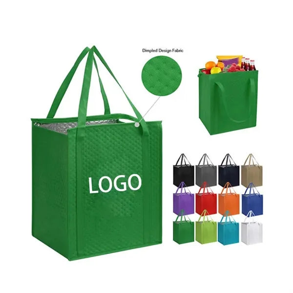 Non woven aluminum foil thickened insulation bag