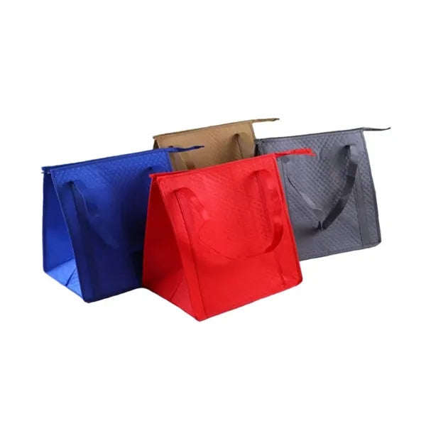 Non woven aluminum foil thickened insulation bag