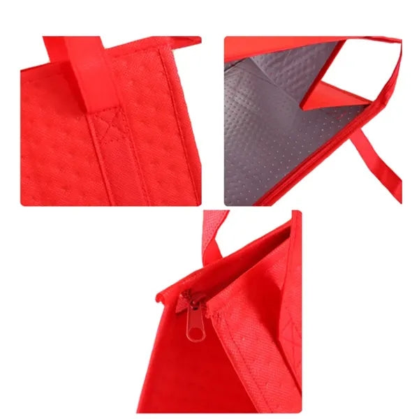Non woven aluminum foil thickened insulation bag
