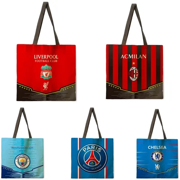 Football Game Day Tote Bag