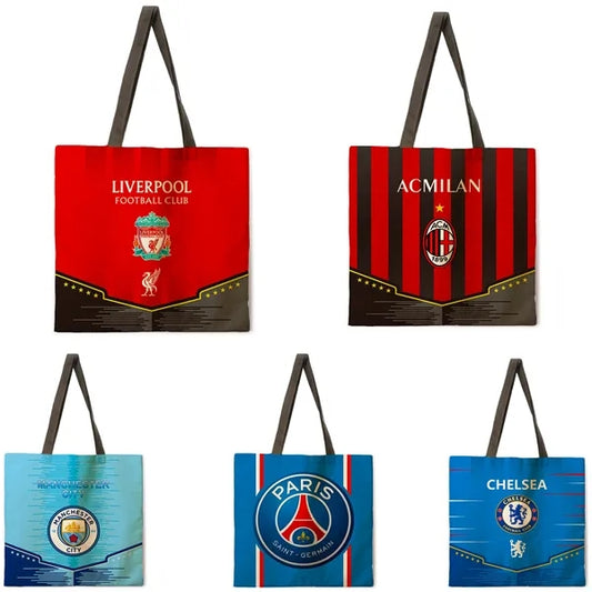 Football Game Day Tote Bag