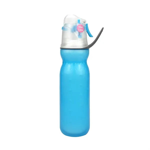 Double Layer Cold Keeping Sports Spray Water Cup