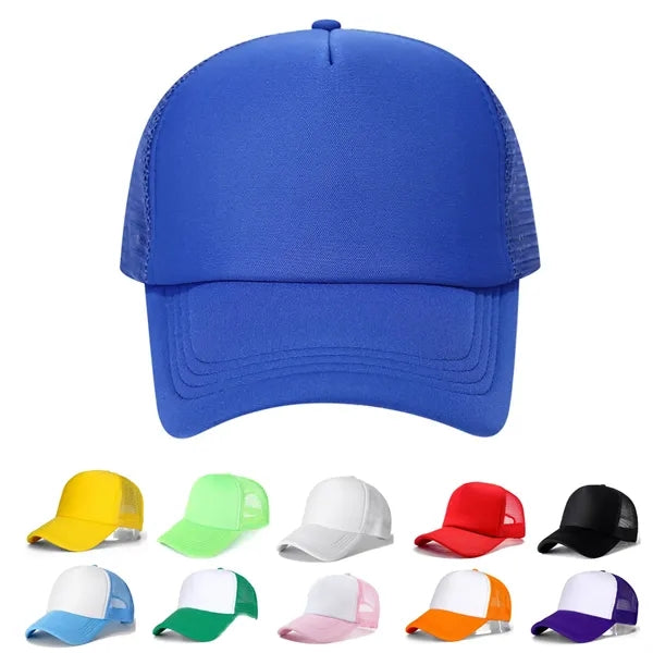 Breathable Mesh Baseball Cap For Outdoor Work