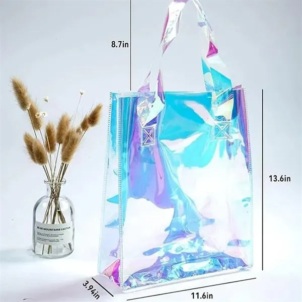 PVC Laser Translucent Tote Bag