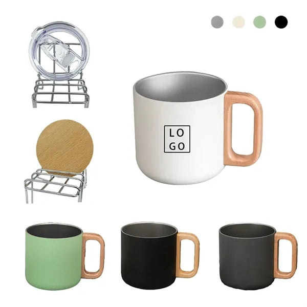 13.5oz - Stainless Double Wall Coffee Mug