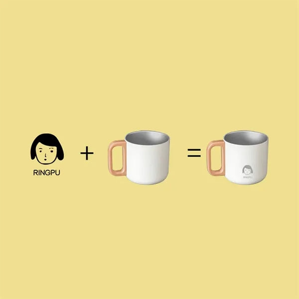 13.5oz - Stainless Double Wall Coffee Mug