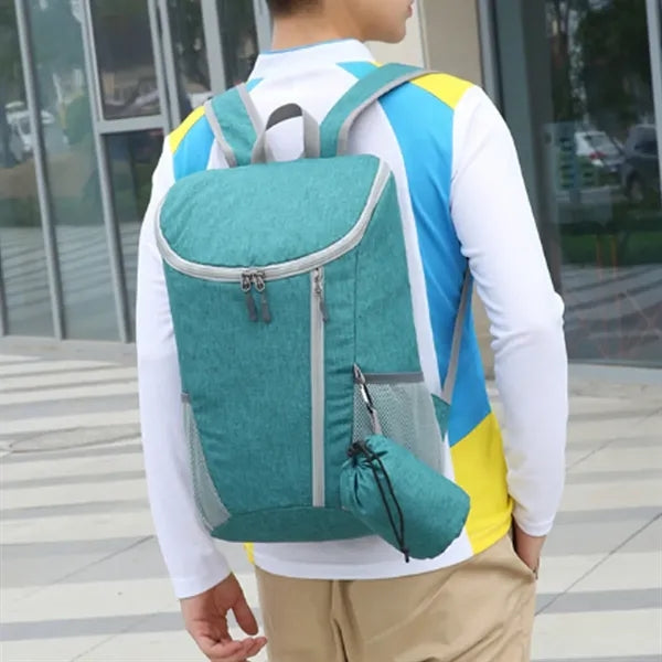 Travel Foldable Backpack W/ Storage Pouch