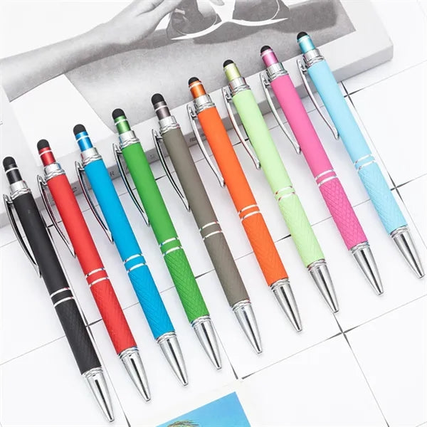Retractable Metal Ballpoint Pen -Soft Touch & Smooth Writing