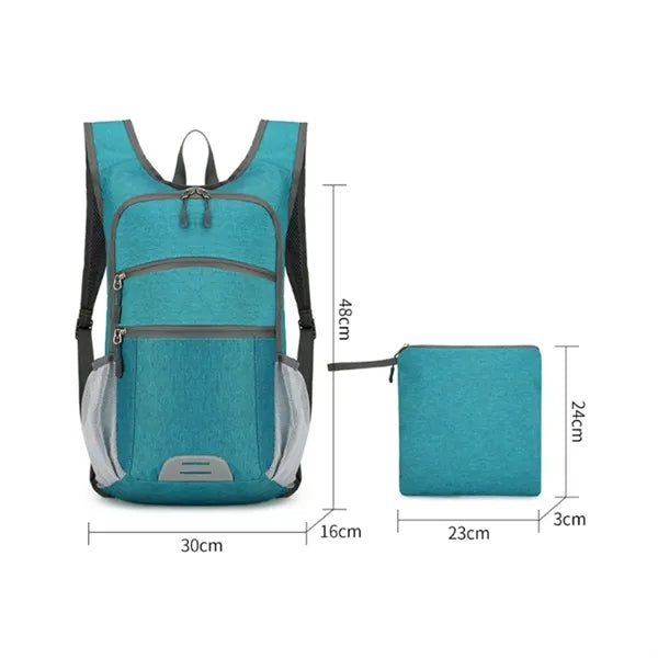 Water Resistant Lightweight Foldable Backpack Travel Outdoor