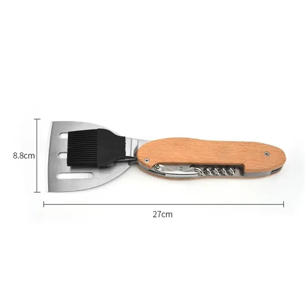 Foldable BBQ Tool Set Portable Outdoor Grilling Kit