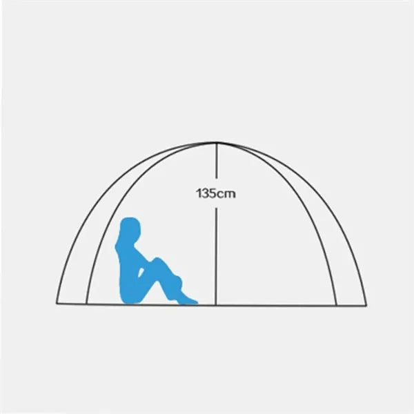 Waterproof, Foldable Instant Pop-Up Camping Tent
