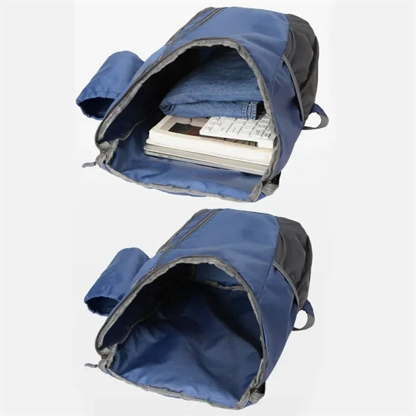 Travel Foldable Backpack W/ Storage Pouch