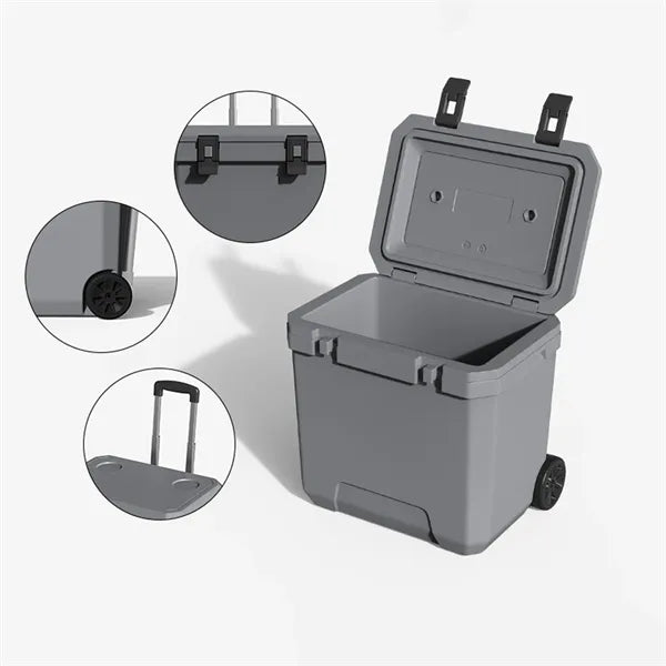 38 Qt Travel Wheeled Cooler