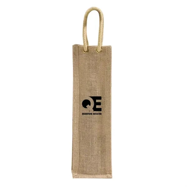 Cypress Jute Wine Tote Bag