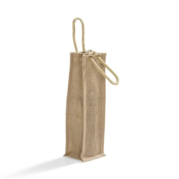 Cypress Jute Wine Tote Bag