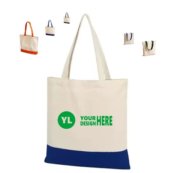 Cotton Canvas Tote Shopping Bag