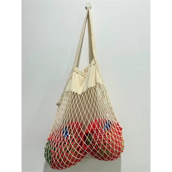Organic Cotton Mesh Market Bag