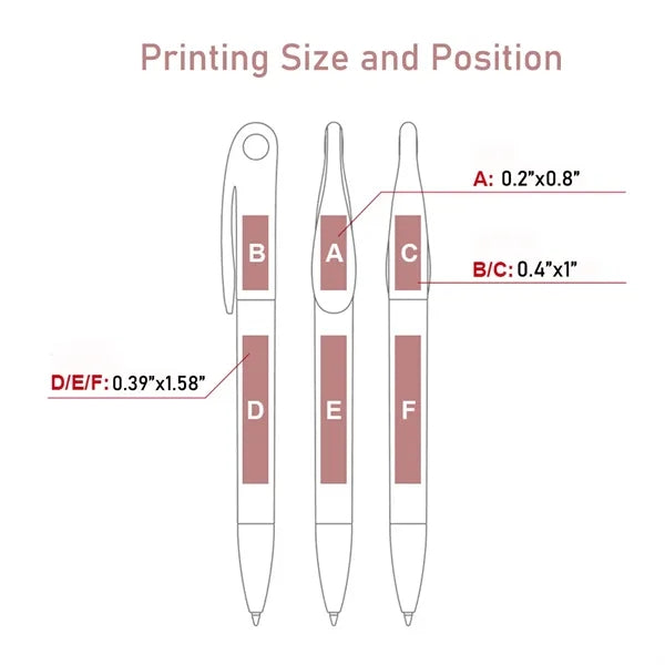 Advertising rabbit plastic ballpoint pen