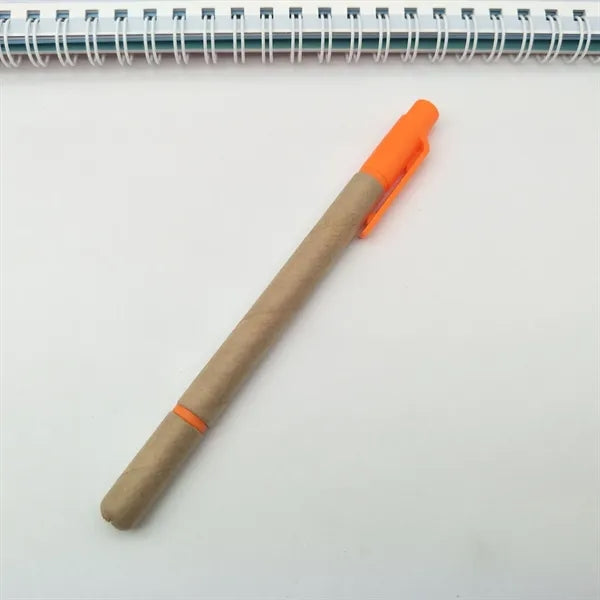 Dual-tip Eco Paper Pen