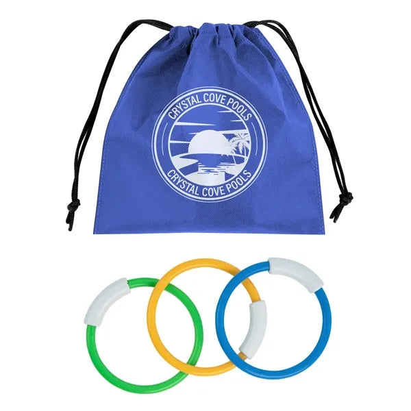 Hide & Go Swim rPET Diving Rings