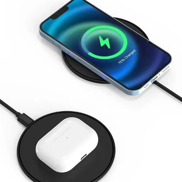 LED Wireless Charger with Logo Illumination