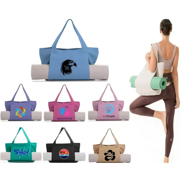 Yoga Canvas Tote Bag