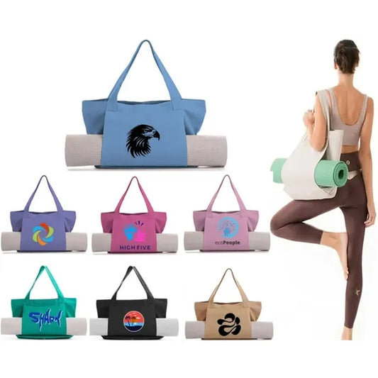 Yoga Canvas Tote Bag