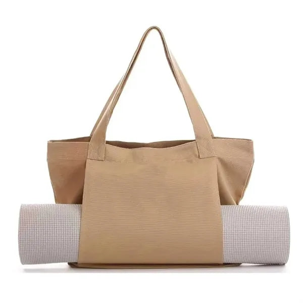 Yoga Canvas Tote Bag