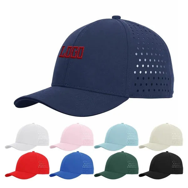6-Panel Structured Hat - Curved Bill