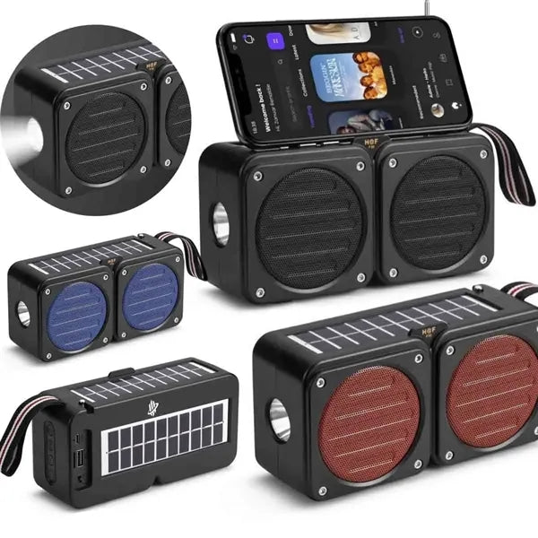 Portable Solar Wireless Speaker