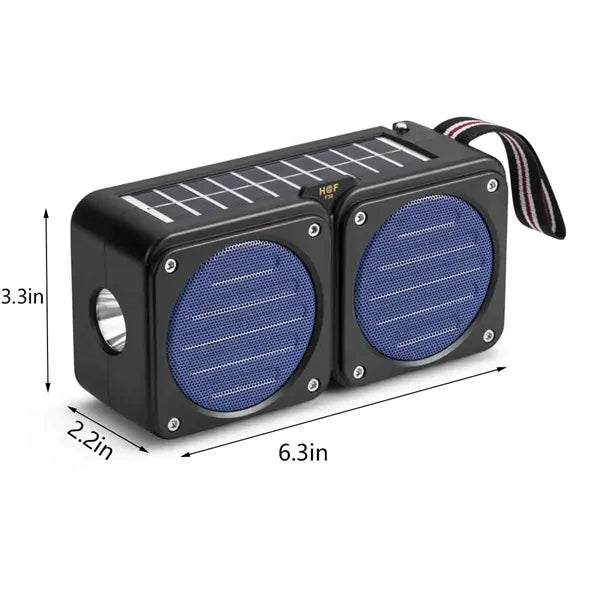Portable Solar Wireless Speaker