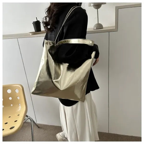 Laser Fashion Candy Color Single Shoulder Tote Bag