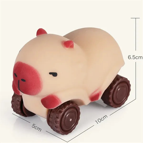 Capybara Squishy Cars Squeeze Toys