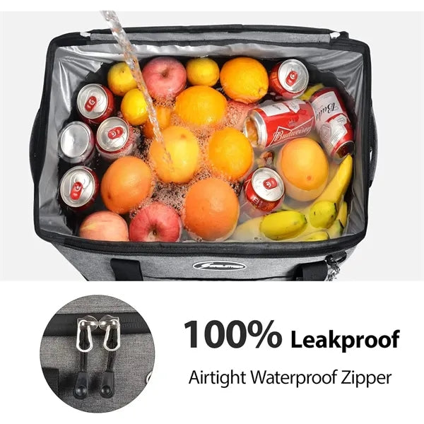 Large Leakproof Camping Cooler Lunch Bag
