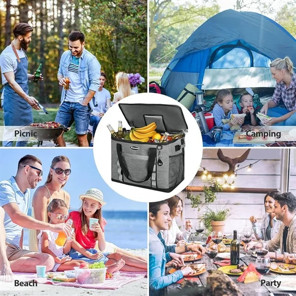Large Leakproof Camping Cooler Lunch Bag