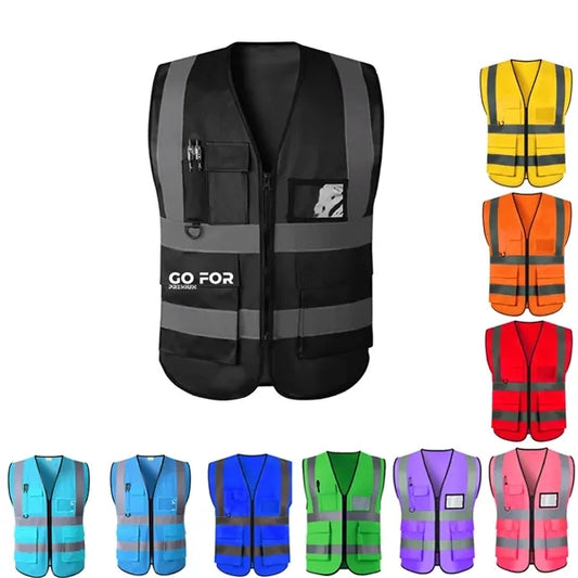 Working Safety Vest with Reflective Strips