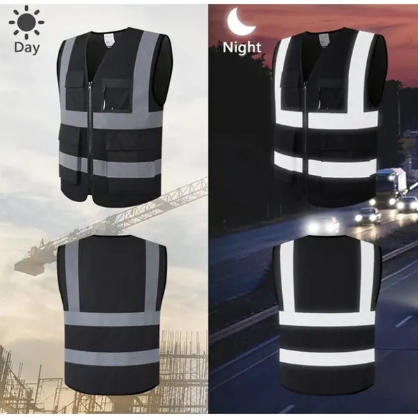Working Safety Vest with Reflective Strips