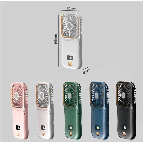 3 in 1 Mini Silent Foldable Fan