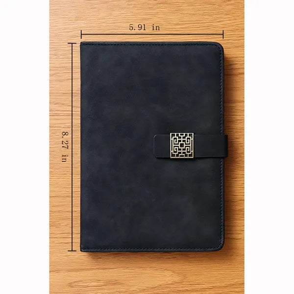 A5 Vintage Clasp Notebook for Business & Study