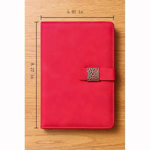 A5 Vintage Clasp Notebook for Business & Study