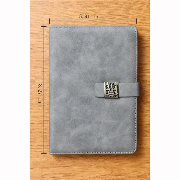 A5 Vintage Clasp Notebook for Business & Study