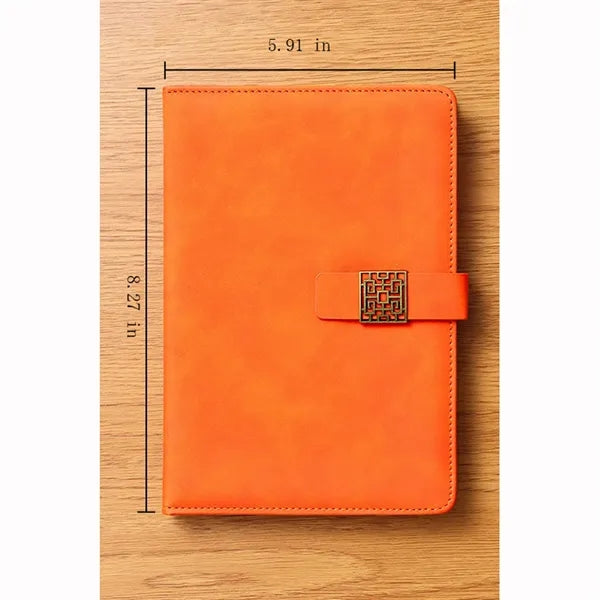 A5 Vintage Clasp Notebook for Business & Study